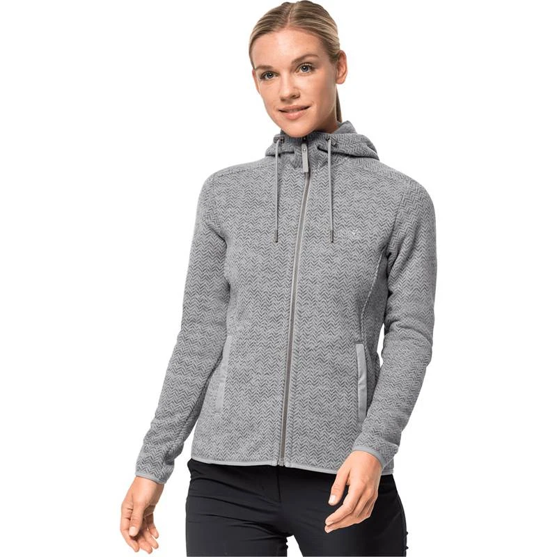 Jack Wolfskin Womens Patan Hooded Fleece Jacket 2 Jack Wolfskin Womens Patan Hooded Fleece Jacket - Image 2