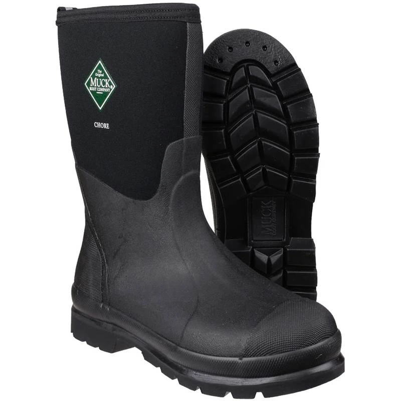 Muck Boot Unisex Chore Classic Short Wellington Boots 4 Muck Boot Unisex Chore Classic Short Wellington Boots - Image 4