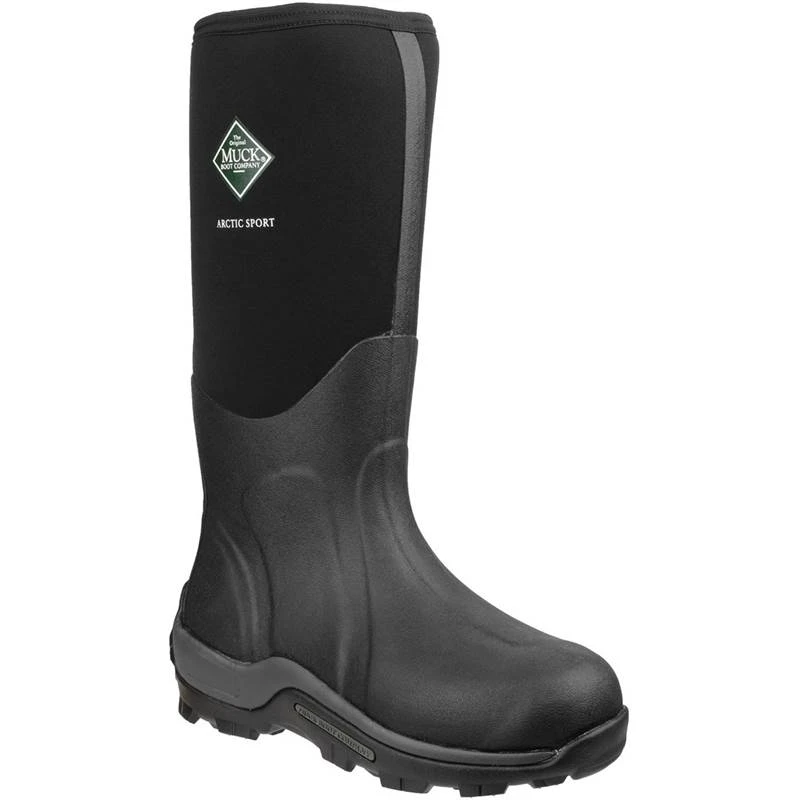 Muck Boot Arctic Sport Pull On Wellington Boots 1 Muck Boot Arctic Sport Pull On Wellington Boots