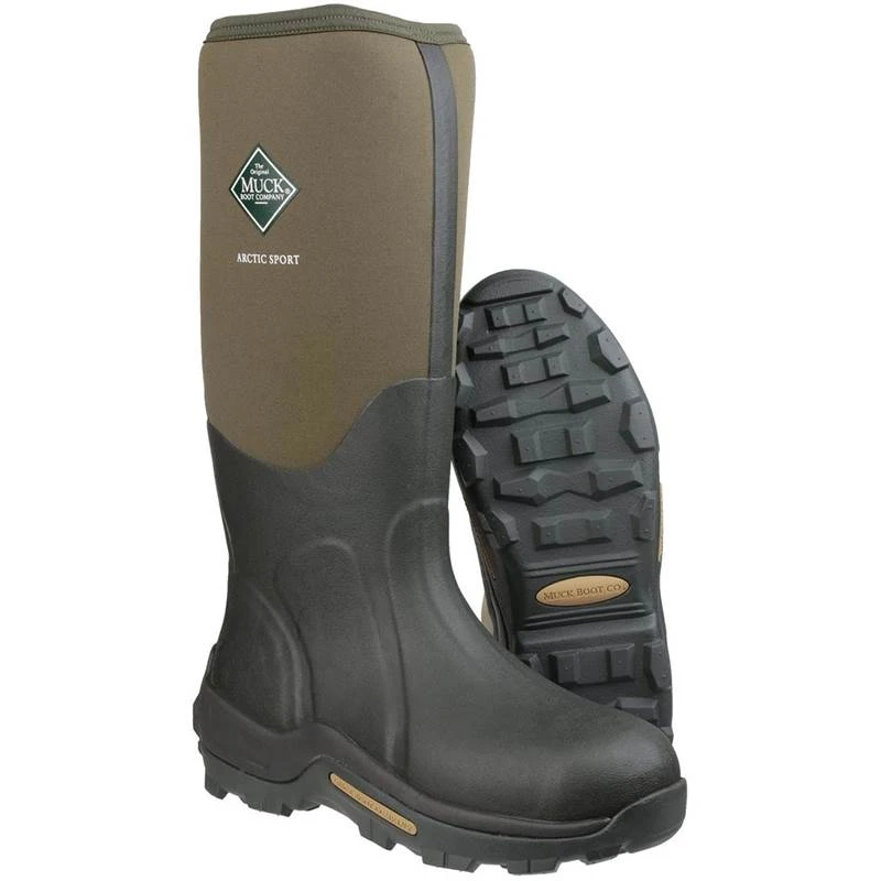 Muck Boot Arctic Sport Pull On Wellington Boots 8 Muck Boot Arctic Sport Pull On Wellington Boots - Image 8