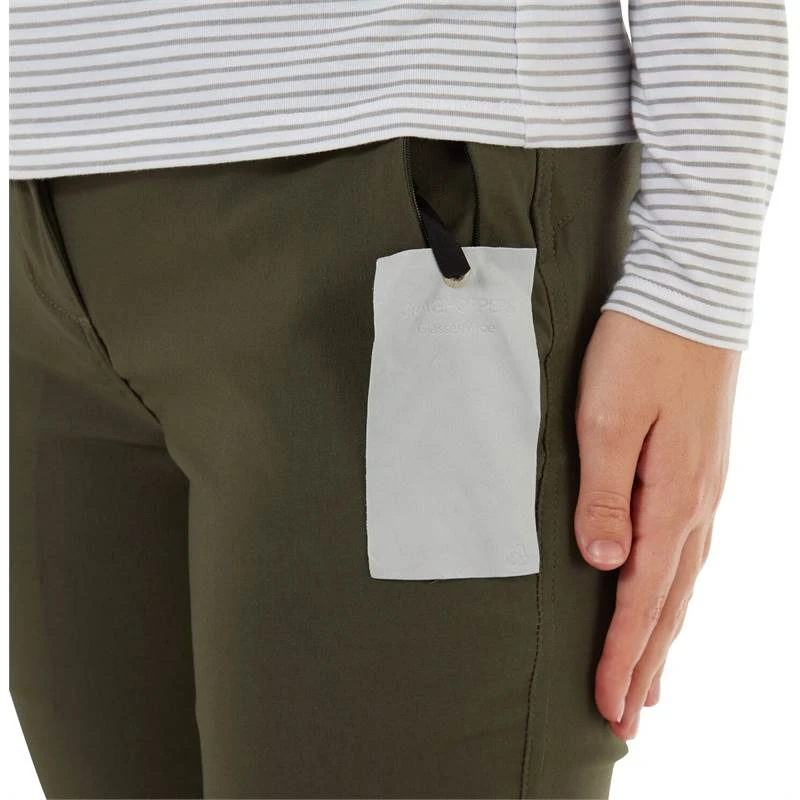 Craghoppers Kiwi Pro II Womens Trousers - Short 14 Craghoppers Kiwi Pro II Womens Trousers - Short - Image 14