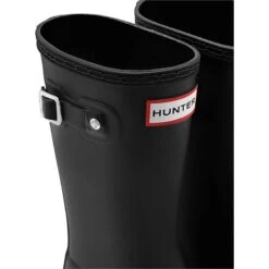 Hunter Kids Original Wellington Boots 23 Hunter Kids Original Wellington Boots -Cots Footwear Shop JFT6000RMA BLK 5