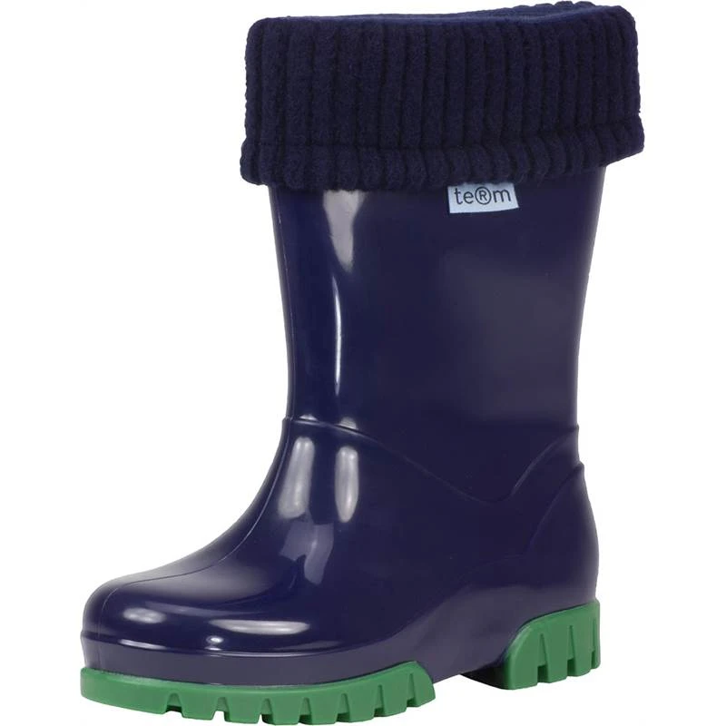 Term Footwear Shiny Wellies With Socks 6 Term Footwear Shiny Wellies With Socks - Image 6