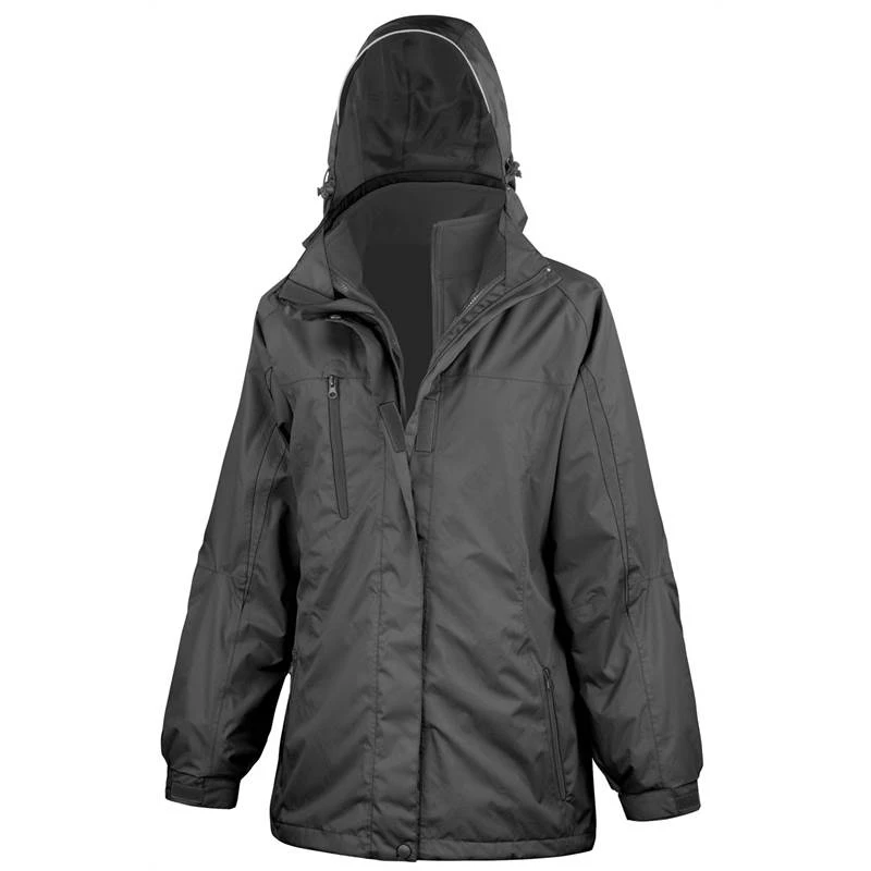 Result Womens 3-in-1 Journey Jacket With Soft Shell Inner R400F 3 Result Womens 3-in-1 Journey Jacket With Soft Shell Inner R400F - Image 3