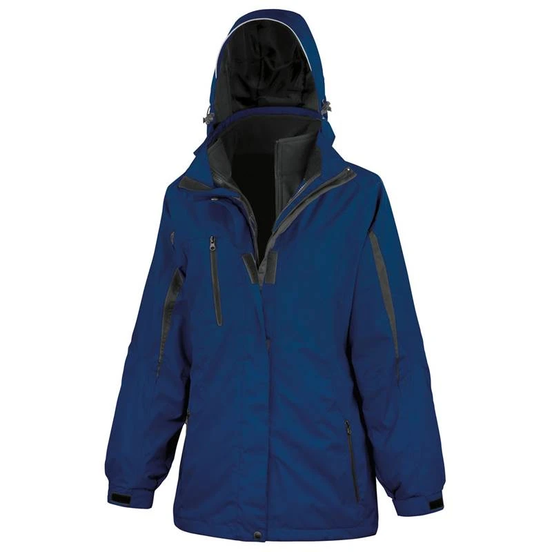 Result Womens 3-in-1 Journey Jacket With Soft Shell Inner R400F 4 Result Womens 3-in-1 Journey Jacket With Soft Shell Inner R400F - Image 4