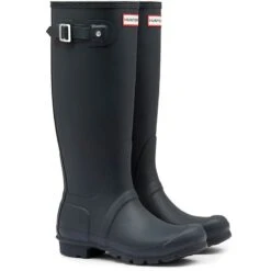 Hunter Womens Original Tall Wellington Boots 30 Hunter Womens Original Tall Wellington Boots -Cots Footwear Shop WFT1000RMA NVY 1
