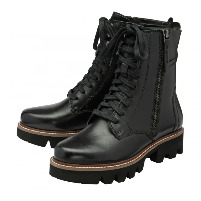 Black Leather Dyce Zip-Up Ankle Boots | Ravel 2 Black Leather Dyce Zip-Up Ankle Boots | Ravel - Image 2