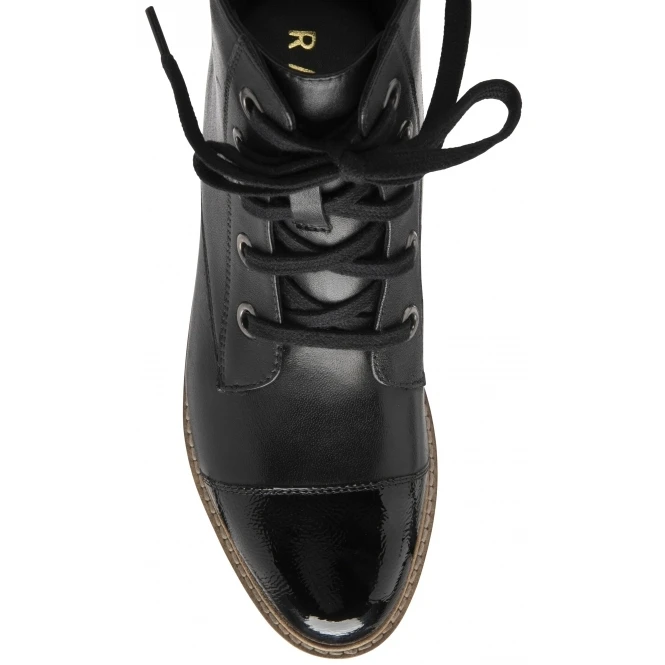 Black Leather Ennis Zip-Up Ankle Boots | Ravel 4 Black Leather Ennis Zip-Up Ankle Boots | Ravel - Image 4