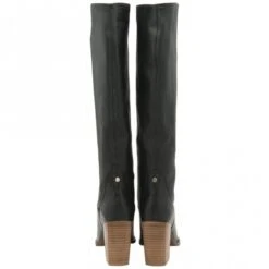 Black Leather Lumsden Heeled Knee High Boots | Ravel 6 Black Leather Lumsden Heeled Knee High Boots | Ravel -Cots Footwear Shop black leather lumsden heeled knee high boots ravel p1151 6713 medium