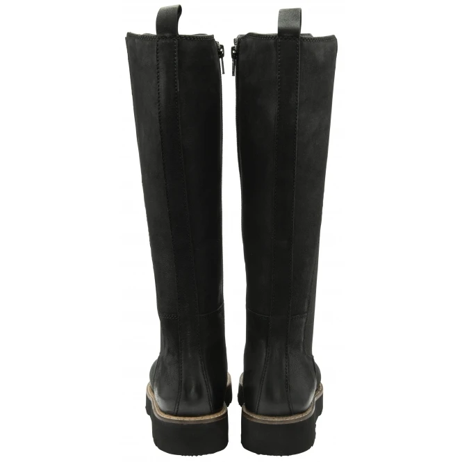 Black Leather Mor Knee High Boots | Ravel 3 Black Leather Mor Knee High Boots | Ravel - Image 3