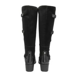 Black Leather & Suede Mary Knee High Boots | Ravel 6 Black Leather & Suede Mary Knee High Boots | Ravel -Cots Footwear Shop black leather suede mary knee high boots ravel p1419 8938 medium