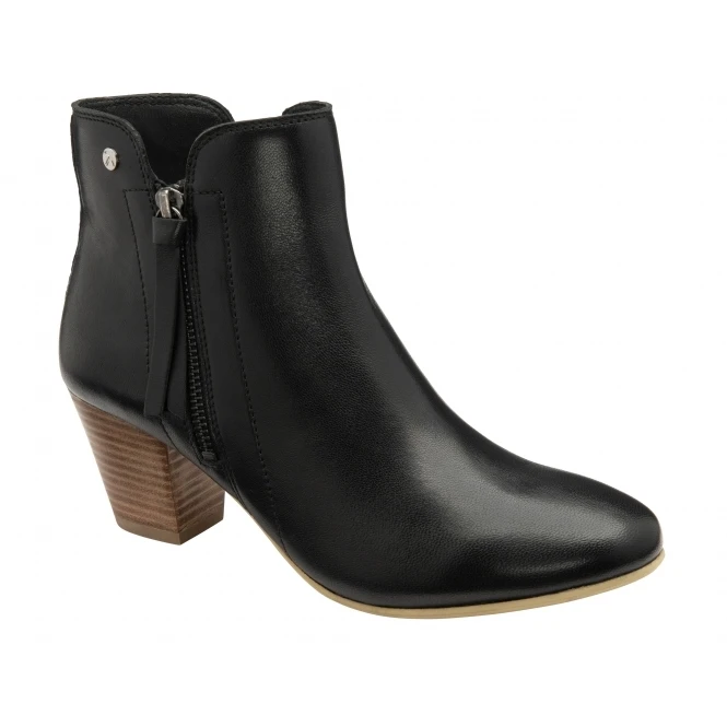 Black Leather Tulli Ankle Boots | Ravel 1 Black Leather Tulli Ankle Boots | Ravel