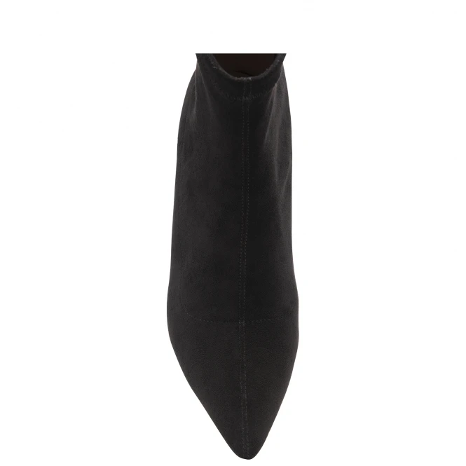 Black Madruga Pointed-Toe Sock Boots | Ravel 4 Black Madruga Pointed-Toe Sock Boots | Ravel - Image 4