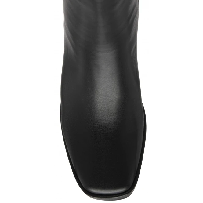 Black Meelin Block Heel Ankle Boots | Ravel 4 Black Meelin Block Heel Ankle Boots | Ravel - Image 4