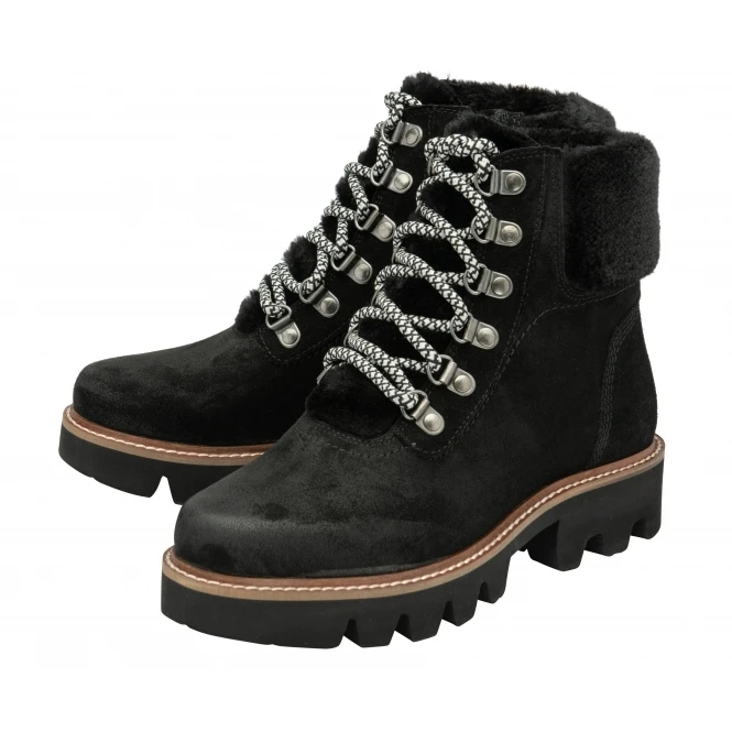 Black Suede Ventry Flat Ankle Boots | Ravel 2 Black Suede Ventry Flat Ankle Boots | Ravel - Image 2