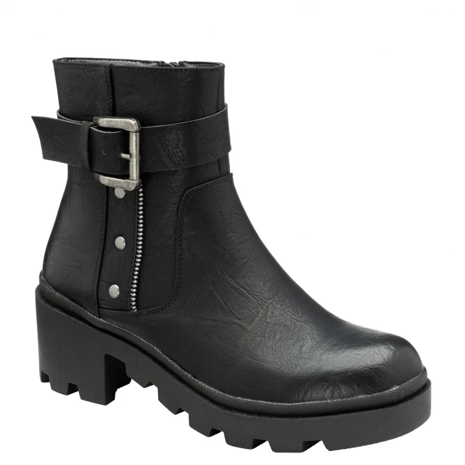 Black Viola Zip-Up Ankle Boots | Ravel 1 Black Viola Zip-Up Ankle Boots | Ravel