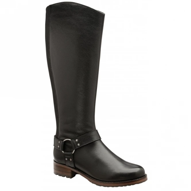 Black Willowby Leather Knee High Boots | Ravel 1 Black Willowby Leather Knee High Boots | Ravel