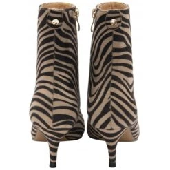 Brown & Beige Zebra-Print Currans Pointed-Toe Ankle Boots | Ravel 6 Brown & Beige Zebra-Print Currans Pointed-Toe Ankle Boots | Ravel -Cots Footwear Shop brown beige zebra print currans pointed toe ankle boots ravel p1574 9506 medium