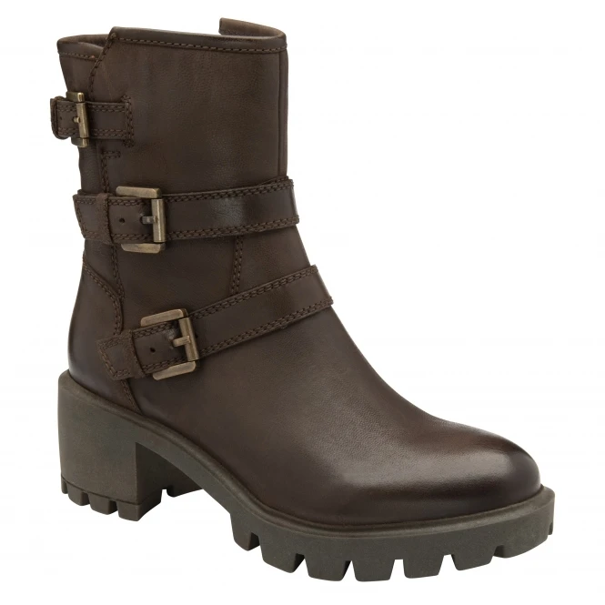 Brown Leather Nell Zip-Up Mid-Calf Boots | Ravel 1 Brown Leather Nell Zip-Up Mid-Calf Boots | Ravel