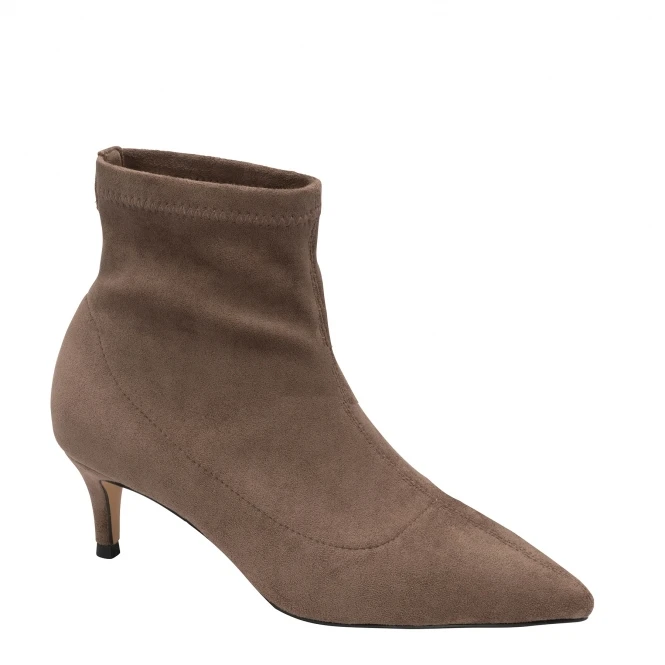 Brown Madruga Pointed-Toe Sock Boots | Ravel 1 Brown Madruga Pointed-Toe Sock Boots | Ravel
