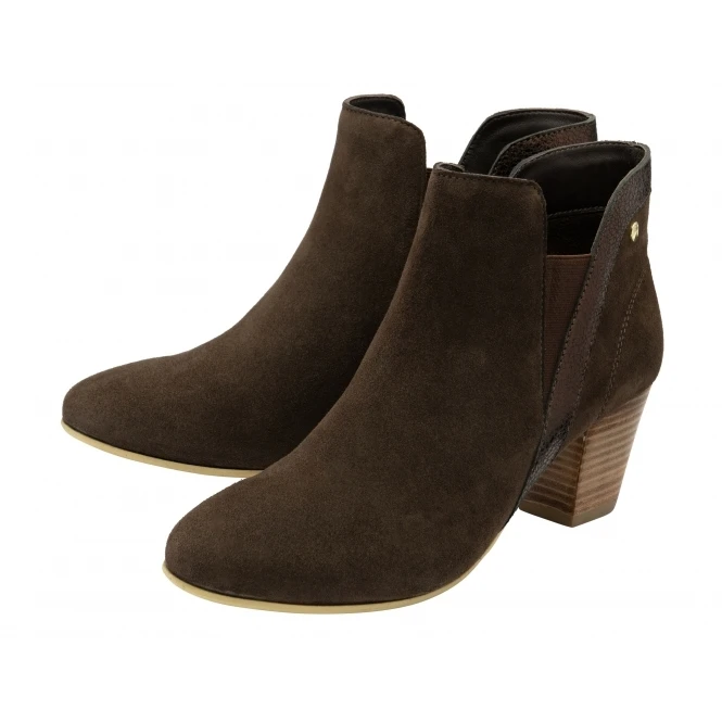 Brown Suede Narin Ankle Boots | Ravel 2 Brown Suede Narin Ankle Boots | Ravel - Image 2