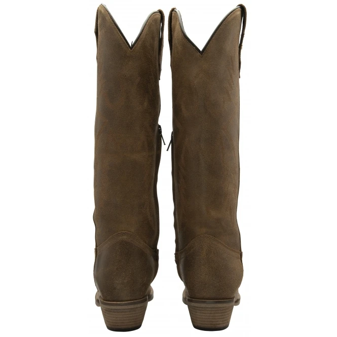 Cognac Leather Dolly Mid-Calf Boots | Ravel 3 Cognac Leather Dolly Mid-Calf Boots | Ravel - Image 3