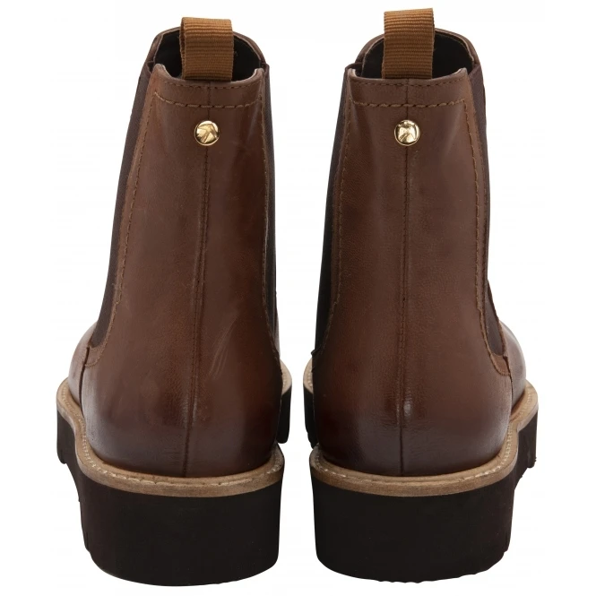 Cognac Leather Moza Chelsea Boots | Ravel 3 Cognac Leather Moza Chelsea Boots | Ravel - Image 3
