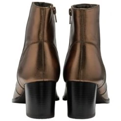 Copper Foil Leather Louth Heeled Ankle Boots | Ravel 6 Copper Foil Leather Louth Heeled Ankle Boots | Ravel -Cots Footwear Shop copper foil leather louth heeled ankle boots ravel p1750 10284 medium