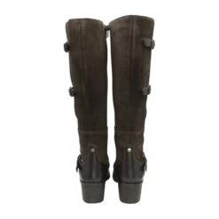 Dark Brown Mary Leather & Suede Knee High Boots | Ravel -Cots Footwear Shop dark brown mary leather suede knee high boots ravel p1440 8942 medium