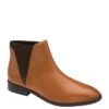 Dark Tan Sabalo Leather Ankle Boots | Ravel