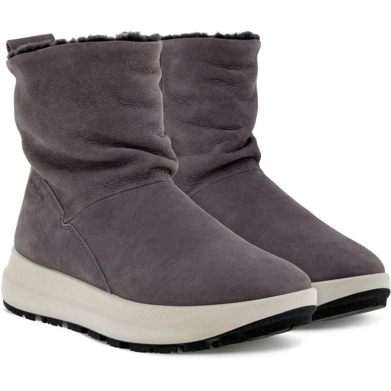 ECCO Womens Solice Nubuck Leather Hydromax Boots 6 ECCO Womens Solice Nubuck Leather Hydromax Boots - Image 6