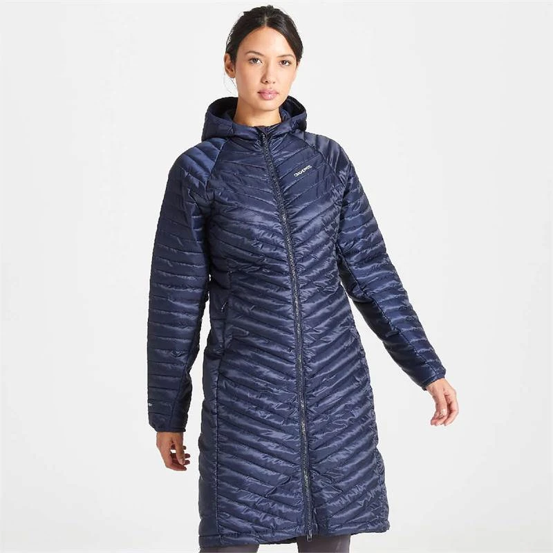 Craghoppers Womens ExpoLite Long Hooded Jacket 2 Craghoppers Womens ExpoLite Long Hooded Jacket - Image 2