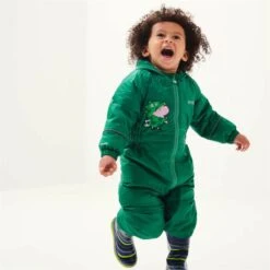 Regatta Kids Peppa Pig Mudplay Waterproof Puddle Suit 10 Regatta Kids Peppa Pig Mudplay Waterproof Puddle Suit -Cots Footwear Shop image 539667