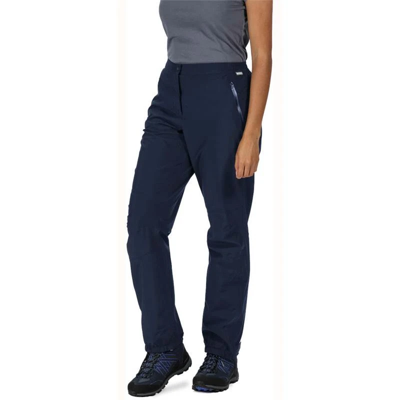 Regatta Womens Highton Waterproof Overtrousers - Short 3 Regatta Womens Highton Waterproof Overtrousers - Short - Image 3