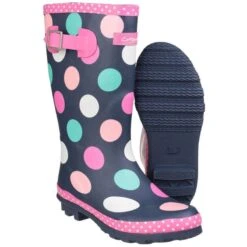 Cotswold Kids Dotty Pull On Wellington Boots 10 Cotswold Kids Dotty Pull On Wellington Boots -Cots Footwear Shop image 547862