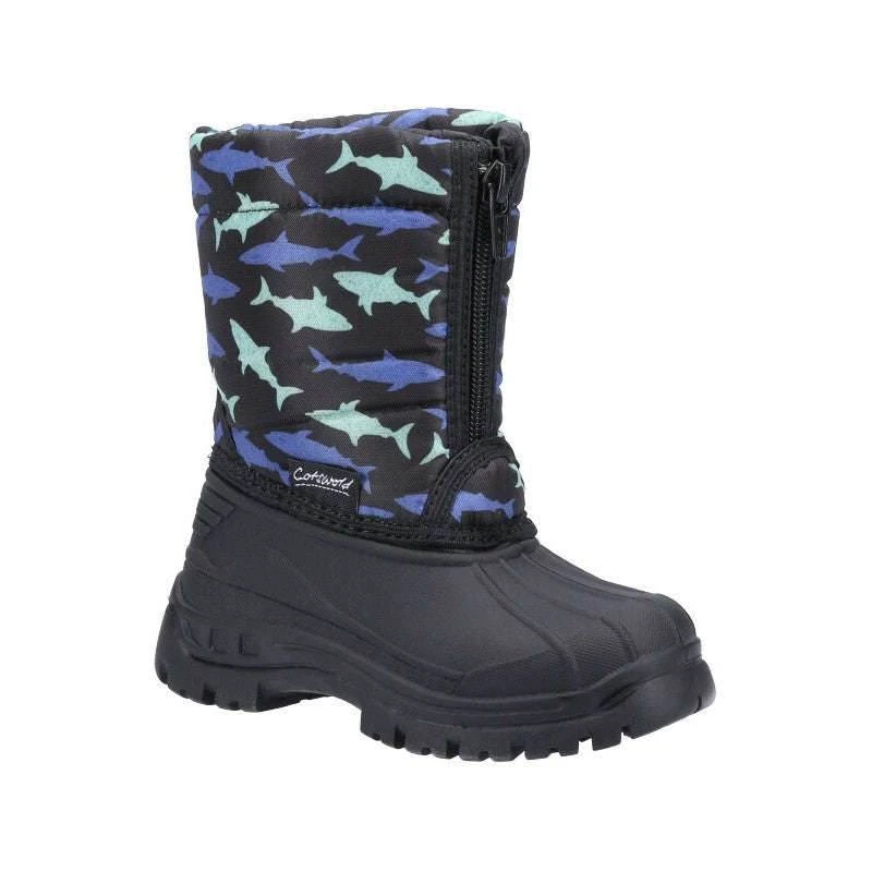 Cotswold Kids Iceberg Zip Snow Boots 1 Cotswold Kids Iceberg Zip Snow Boots