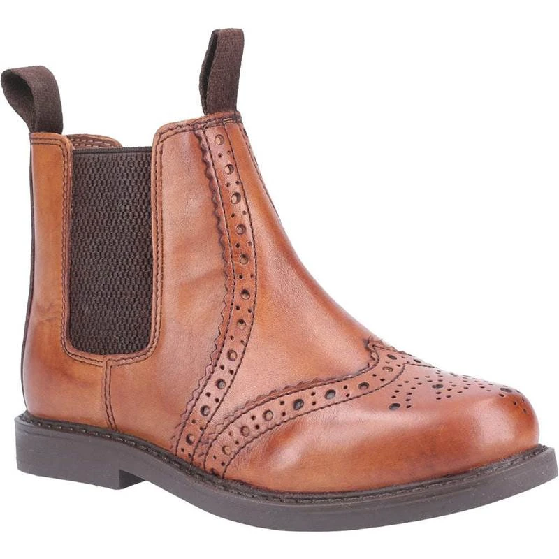 Cotswold Kids Nympsfield Kids Brogue Pull On Chelsea Boots 1 Cotswold Kids Nympsfield Kids Brogue Pull On Chelsea Boots