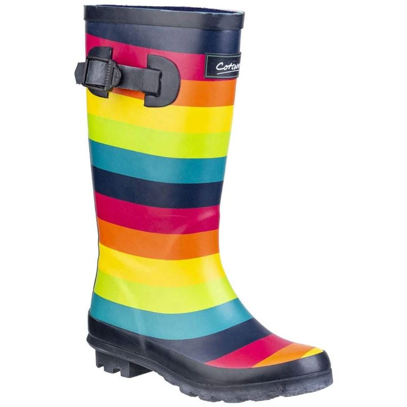 Cotswold Kids Rainbow Wellington Boots 1 Cotswold Kids Rainbow Wellington Boots