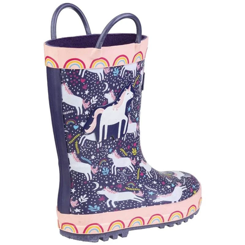 Cotswold Kids Sprinkle Junior Wellington Boots 2 Cotswold Kids Sprinkle Junior Wellington Boots - Image 2