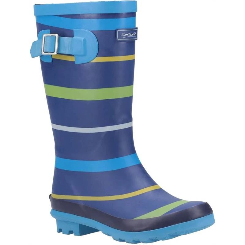 Cotswold Kids Stripe Wellington Boots 1 Cotswold Kids Stripe Wellington Boots