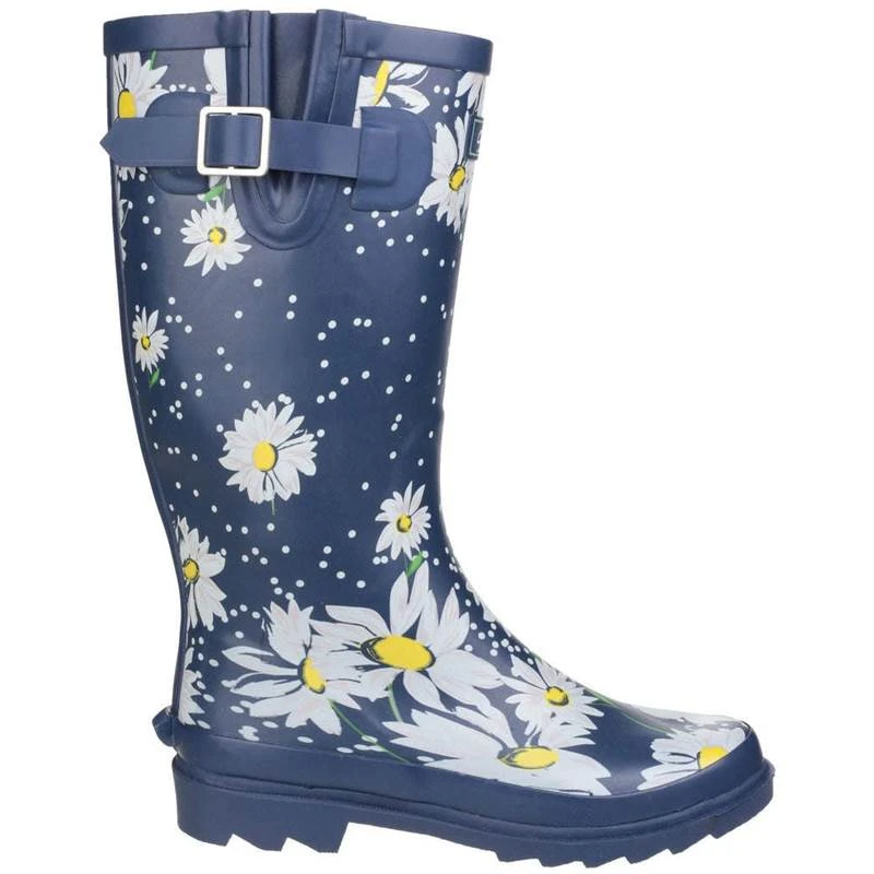Cotswold Womens Burghley Waterproof Pull On Wellington Boots 2 Cotswold Womens Burghley Waterproof Pull On Wellington Boots - Image 2