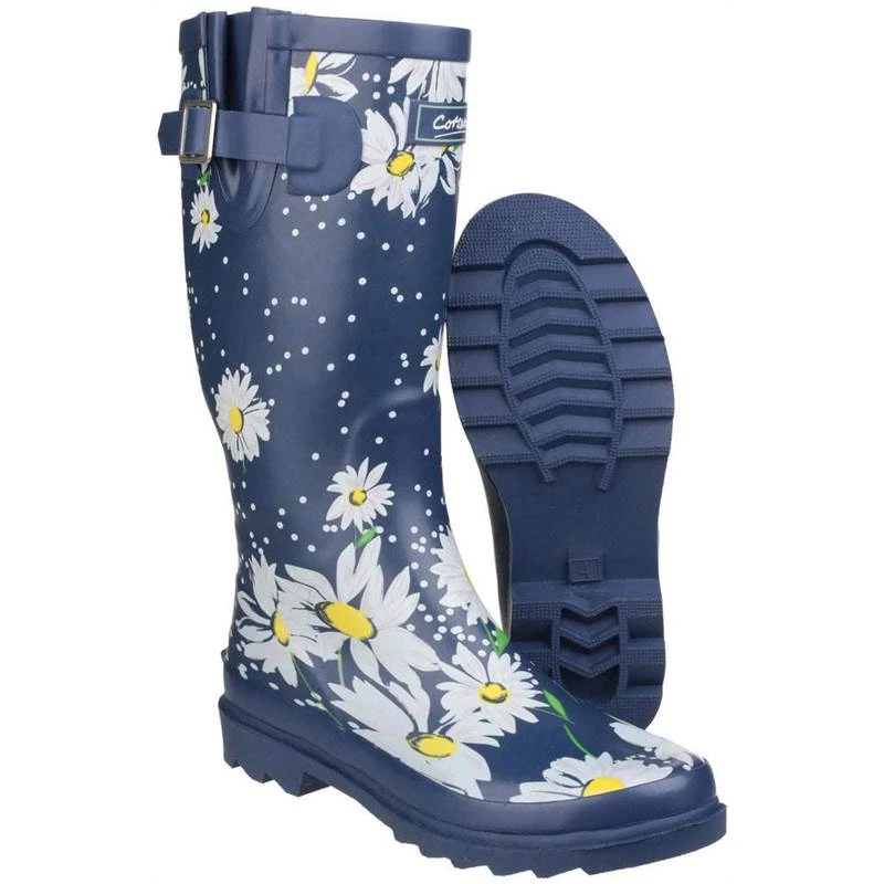 Cotswold Womens Burghley Waterproof Pull On Wellington Boots 5 Cotswold Womens Burghley Waterproof Pull On Wellington Boots - Image 5