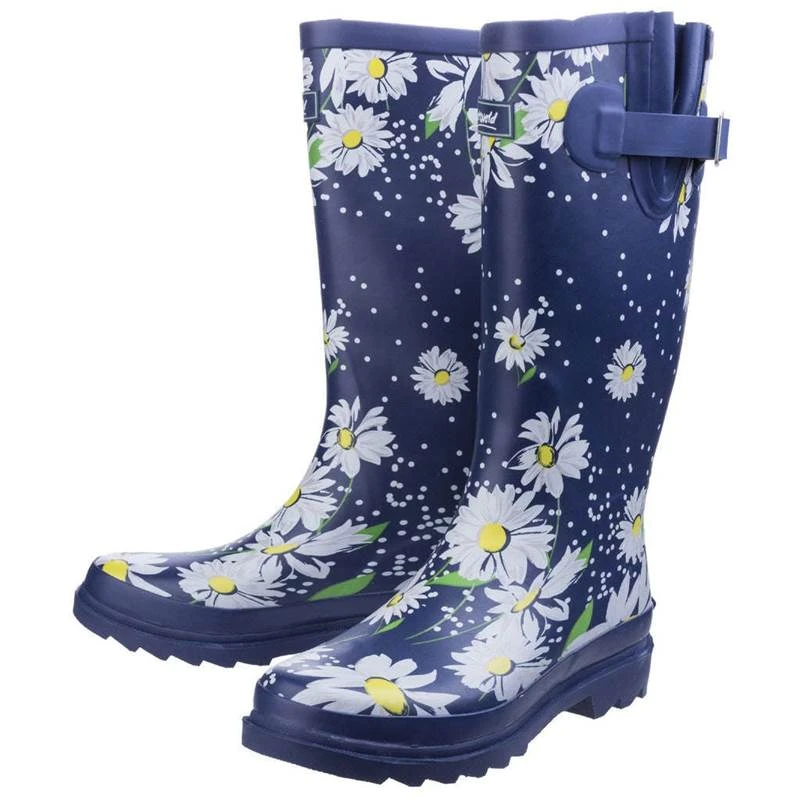 Cotswold Womens Burghley Waterproof Pull On Wellington Boots 6 Cotswold Womens Burghley Waterproof Pull On Wellington Boots - Image 6