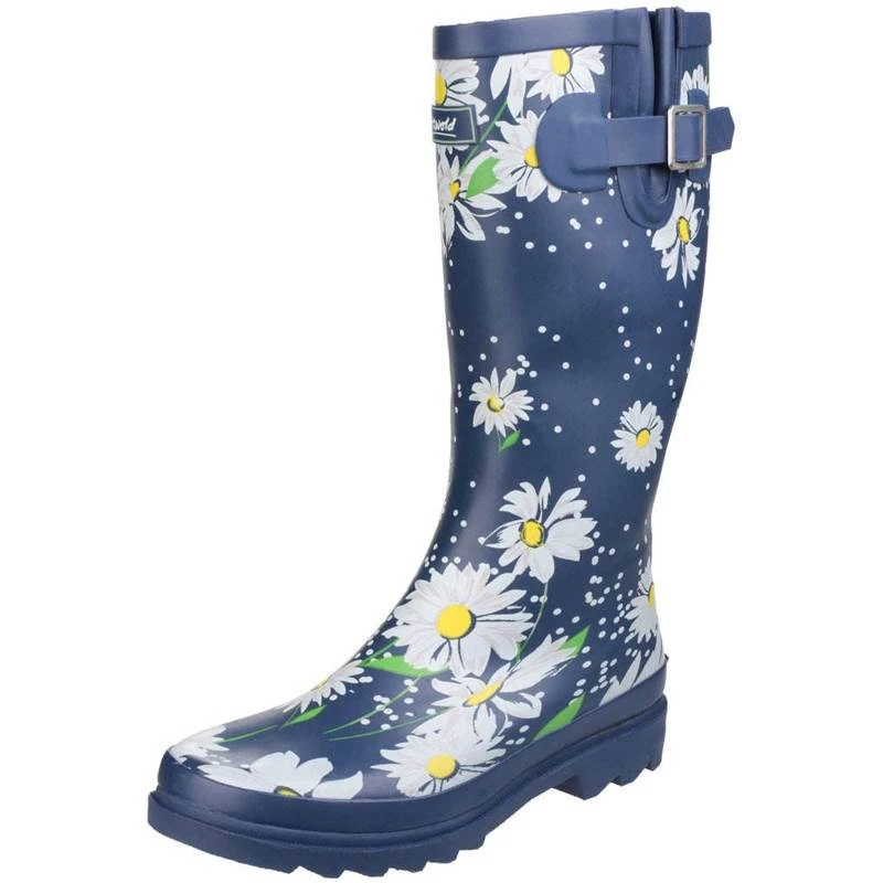 Cotswold Womens Burghley Waterproof Pull On Wellington Boots 8 Cotswold Womens Burghley Waterproof Pull On Wellington Boots - Image 8