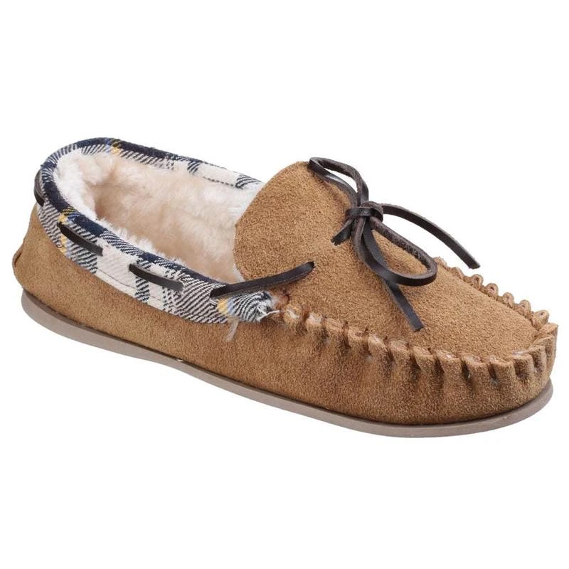 Cotswold Womens Kilkenny Slip On Moccasin Slippers 1 Cotswold Womens Kilkenny Slip On Moccasin Slippers