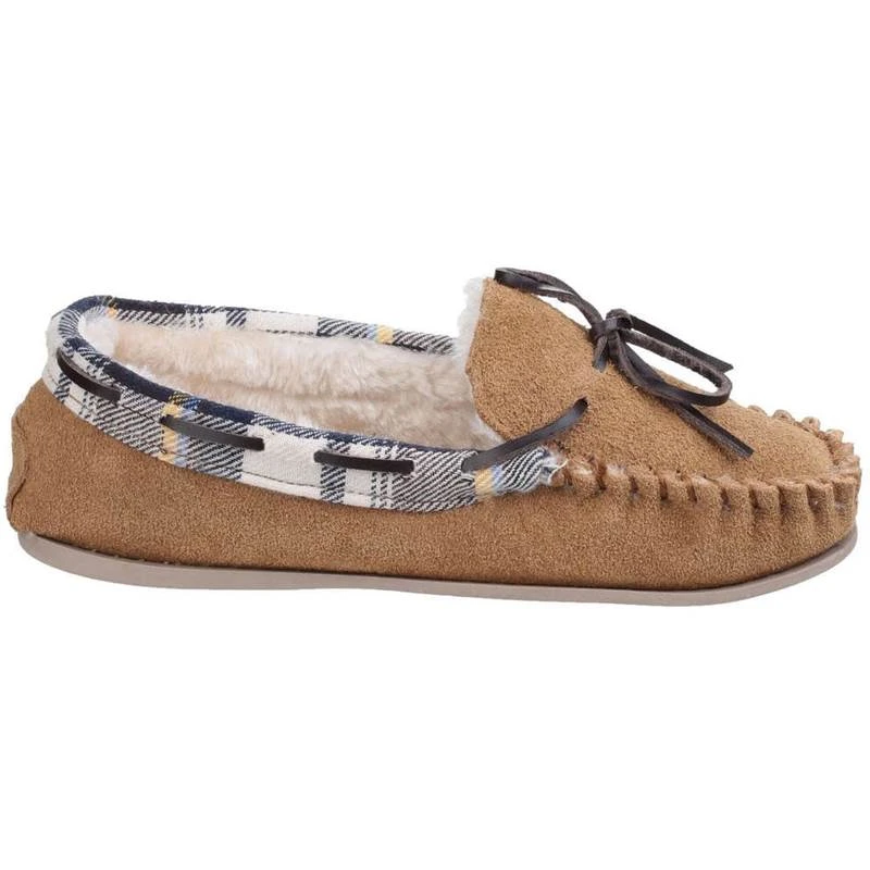 Cotswold Womens Kilkenny Slip On Moccasin Slippers 4 Cotswold Womens Kilkenny Slip On Moccasin Slippers - Image 4