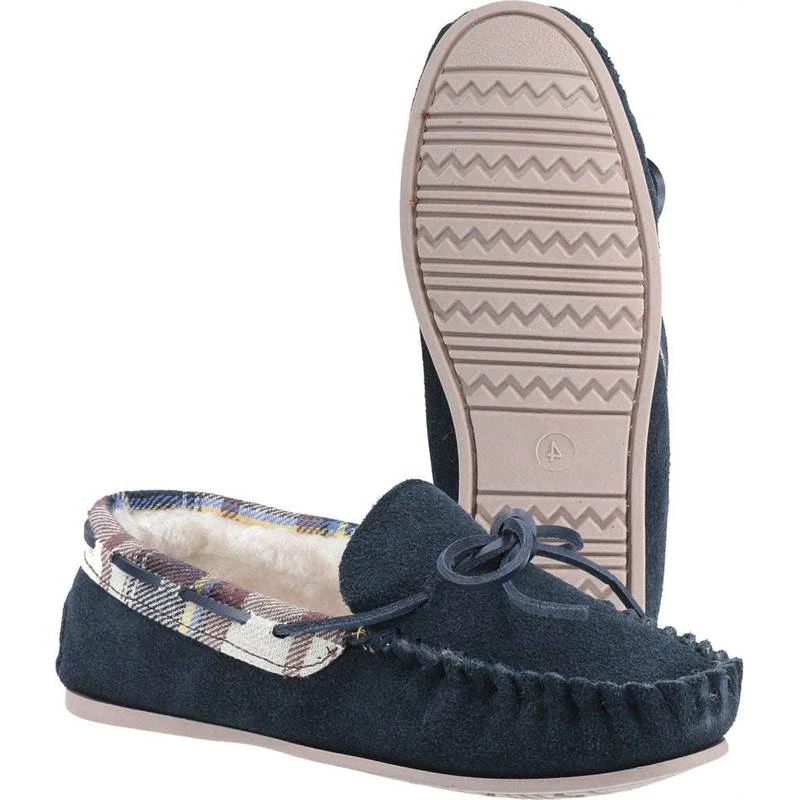 Cotswold Womens Kilkenny Slip On Moccasin Slippers 9 Cotswold Womens Kilkenny Slip On Moccasin Slippers - Image 9