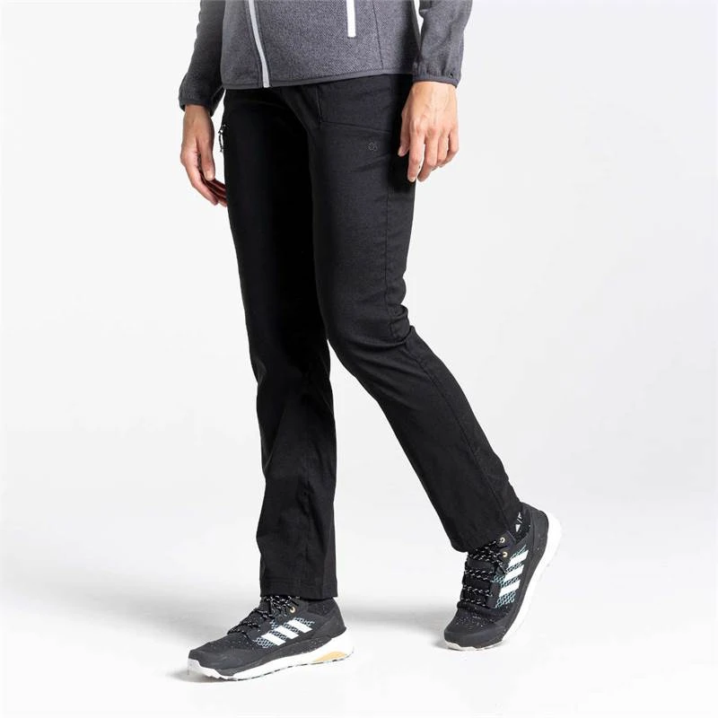Craghoppers Womens Kiwi Active Trousers - Long 2 Craghoppers Womens Kiwi Active Trousers - Long - Image 2