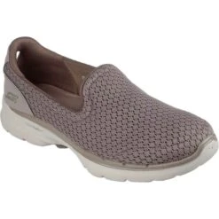 Skechers Womens Go Walk 6 Sea Coast Slip On Shoes