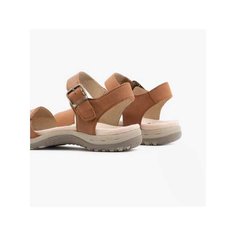 Free Spirit Womens Maine Leather Touch Fasten Sandals 4 Free Spirit Womens Maine Leather Touch Fasten Sandals - Image 4